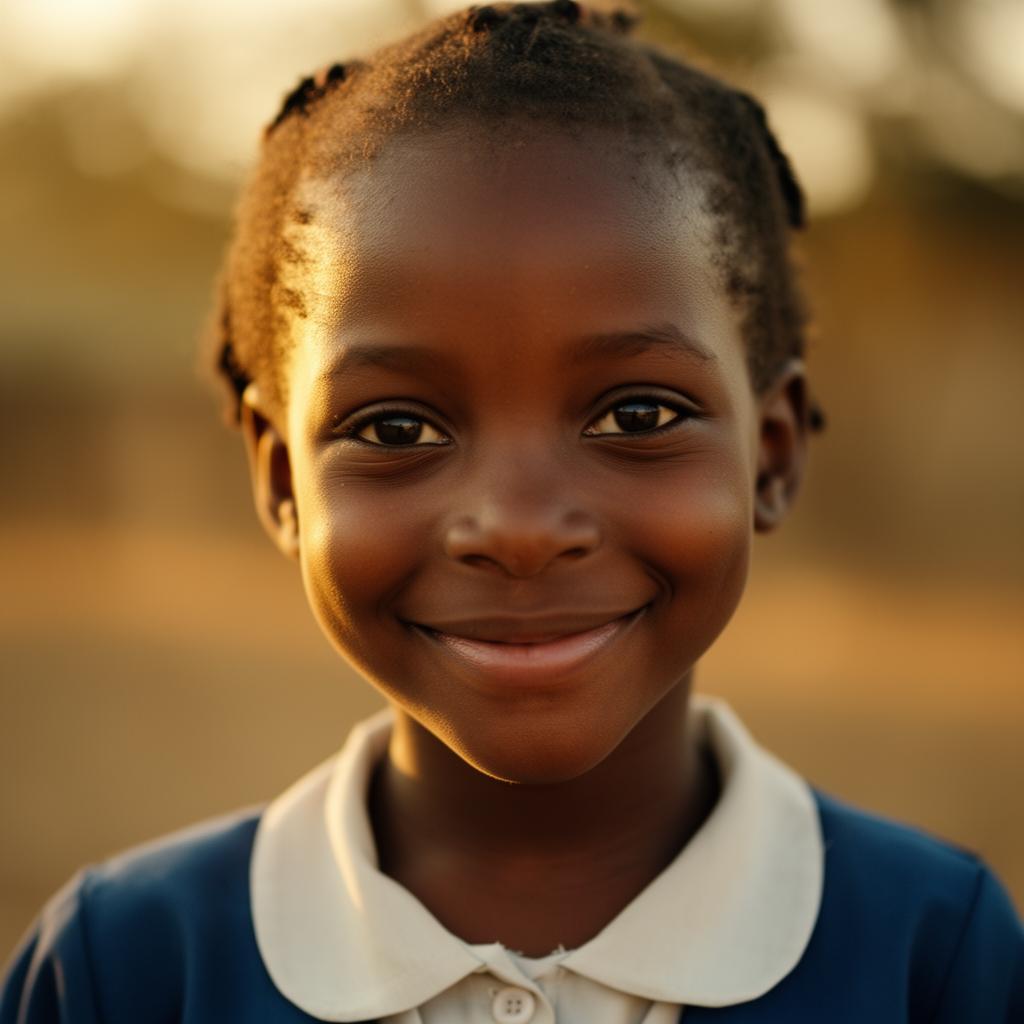 Maria, age 8, Uganda